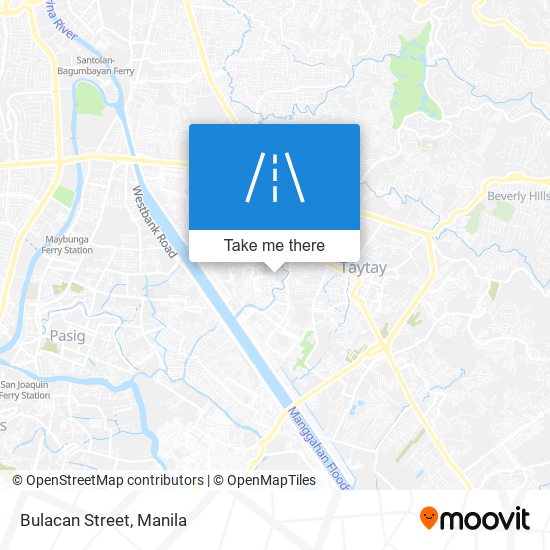 Bulacan Street map