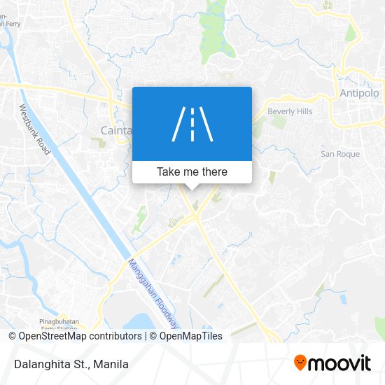 Dalanghita St. map