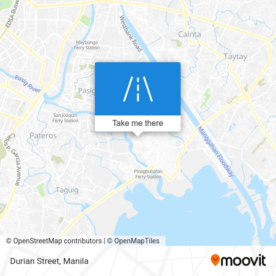 Durian Street map
