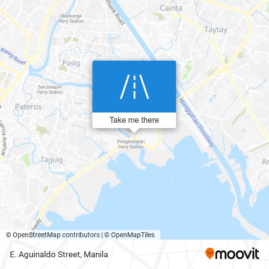 E. Aguinaldo Street map