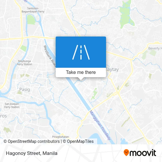 Hagonoy Street map