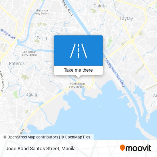 Jose Abad Santos Street map