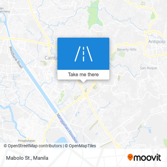 Mabolo St. map