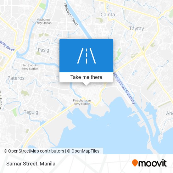 Samar Street map