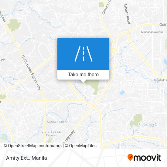 Amity Ext. map