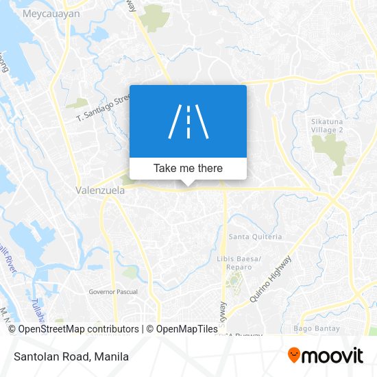 Santolan Road map