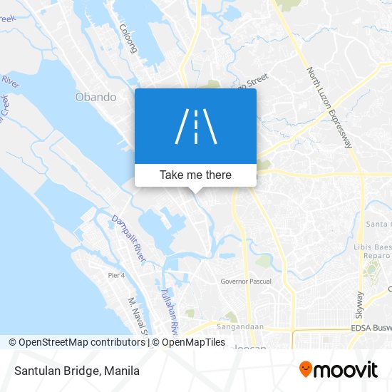 Santulan Bridge map