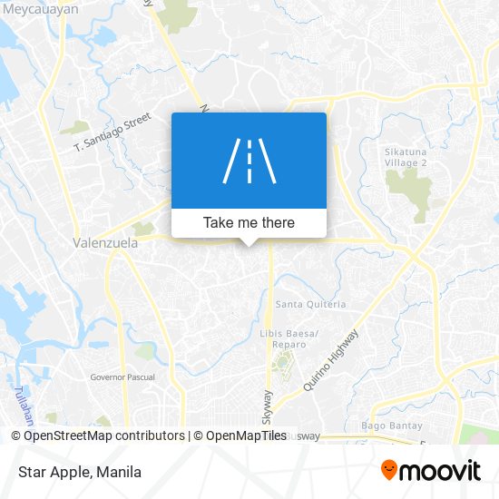 Star Apple map