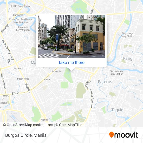 Burgos Circle map