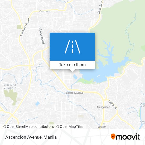 Ascencion Avenue map
