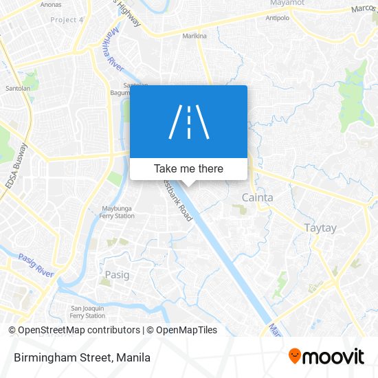Birmingham Street map