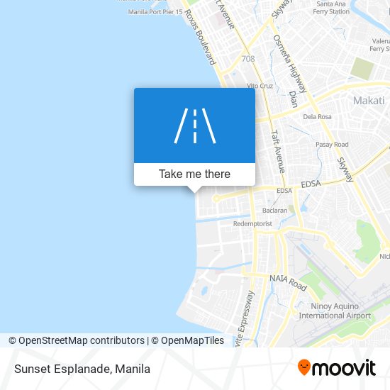 Sunset Esplanade map