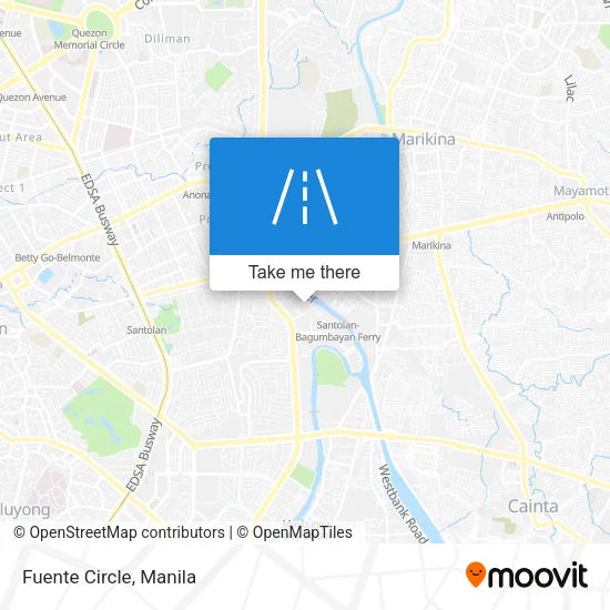 Fuente Circle map