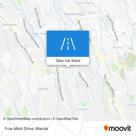 Fcie Main Drive map