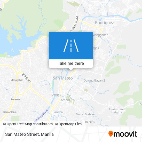 San Mateo Street map