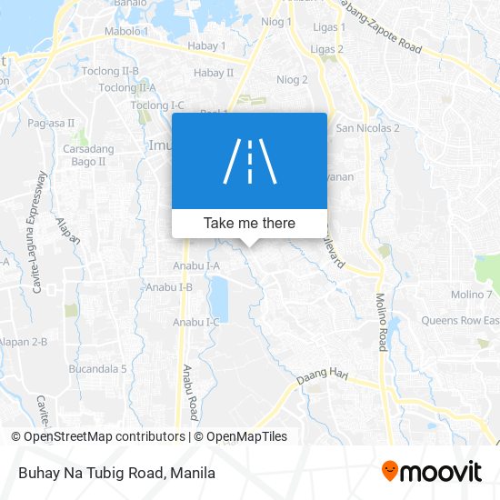 Buhay Na Tubig Road map