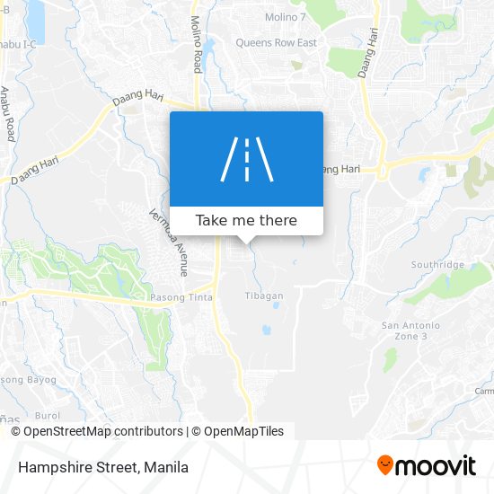 Hampshire Street map