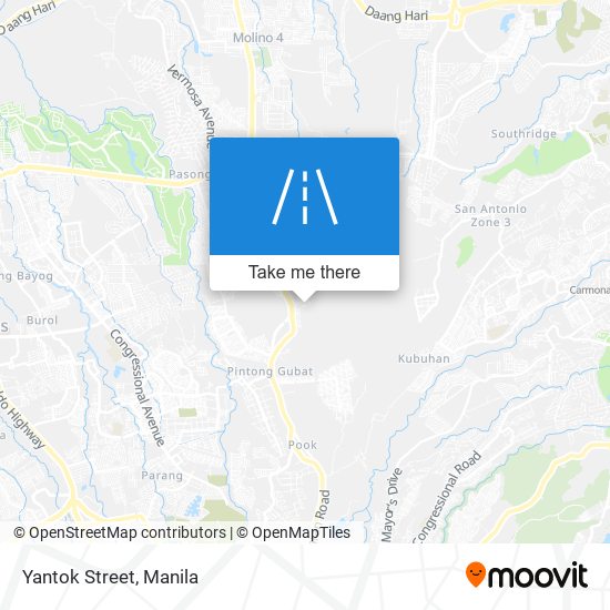 Yantok Street map