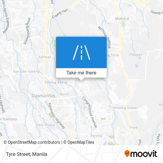 Tyre Street map