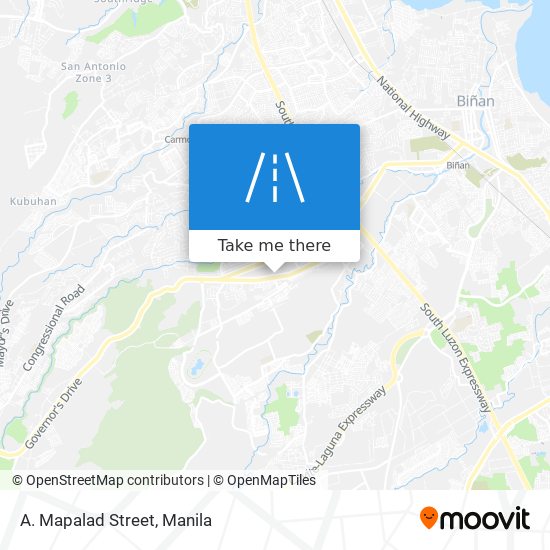 A. Mapalad Street map