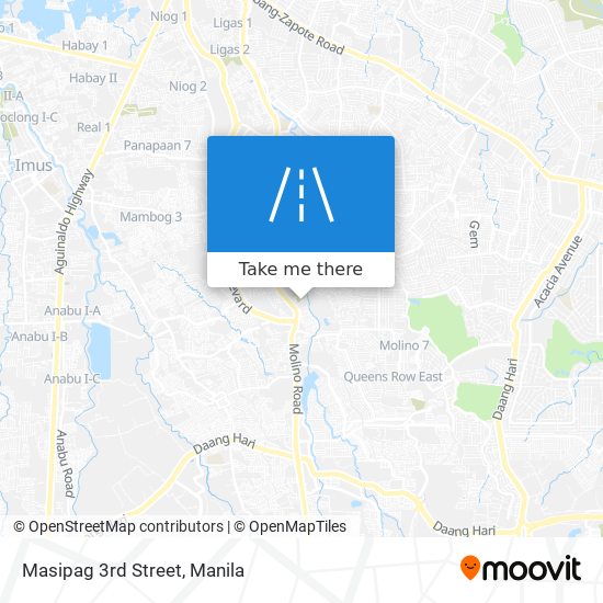 Masipag 3rd Street map