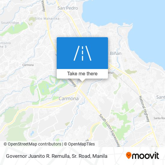 Governor Juanito R. Remulla, Sr. Road map