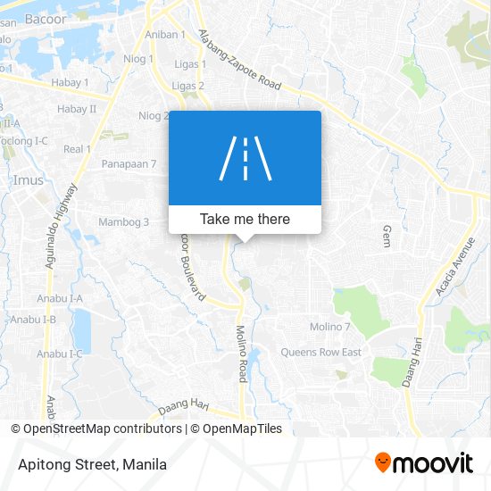 Apitong Street map