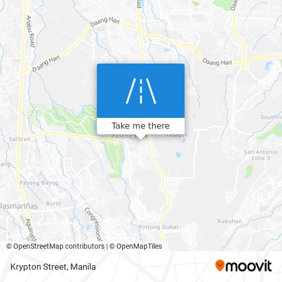 Krypton Street map