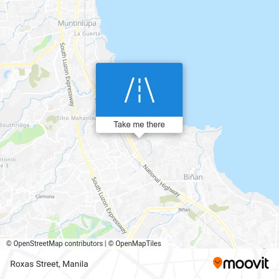 Roxas Street map