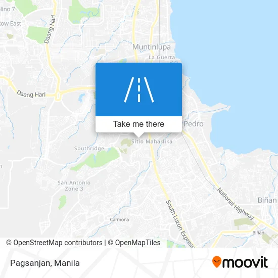 Pagsanjan map
