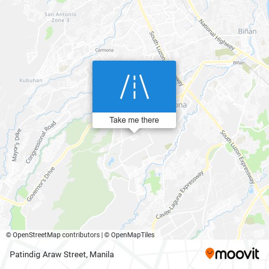 Patindig Araw Street map