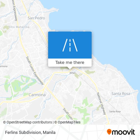 Ferlins Subdivision map