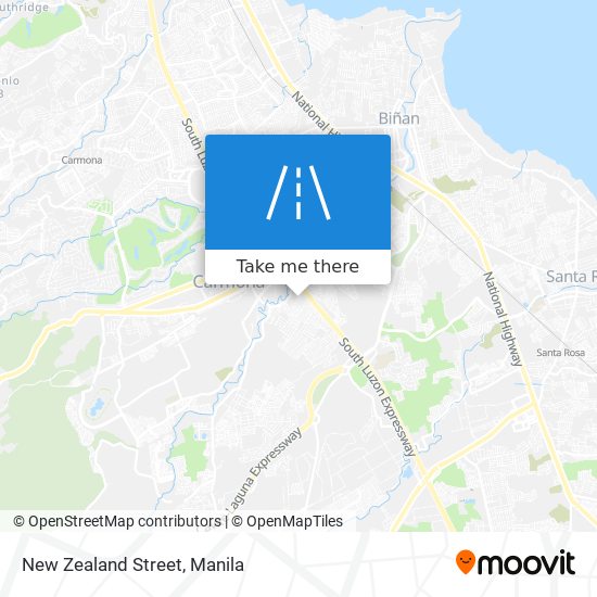 New Zealand Street map