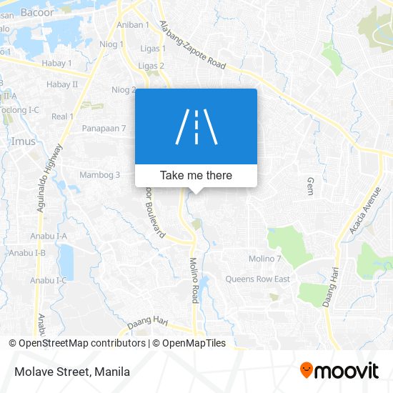 Molave Street map