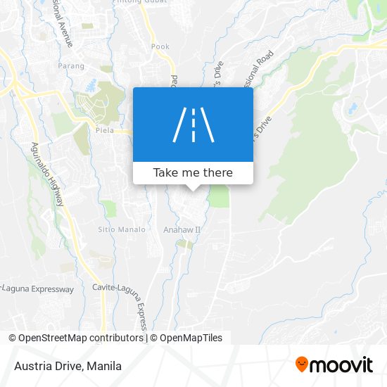 Austria Drive map