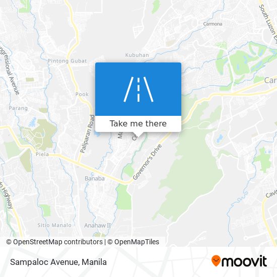 Sampaloc Avenue map