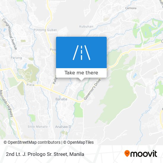 2nd Lt. J. Prologo Sr. Street map