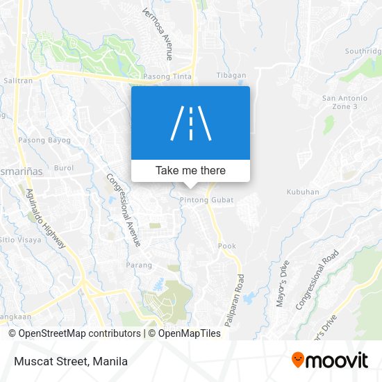 Muscat Street map