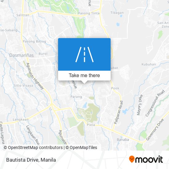 Bautista Drive map