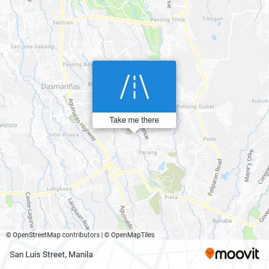 San Luis Street map