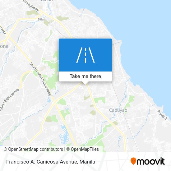 Francisco A. Canicosa Avenue map