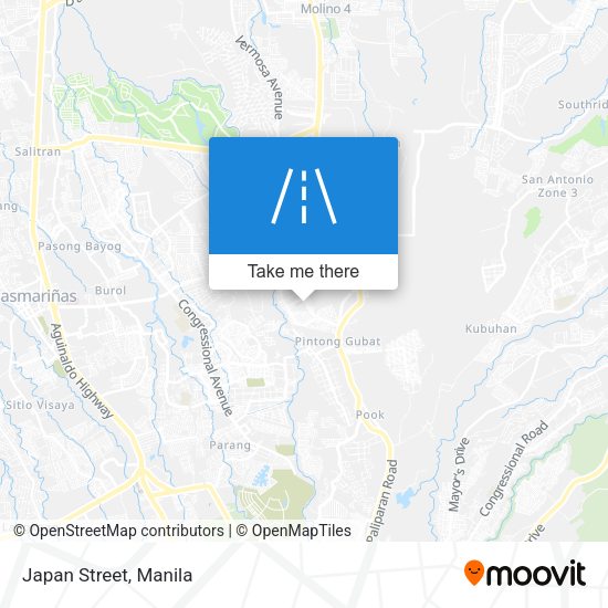 Japan Street map