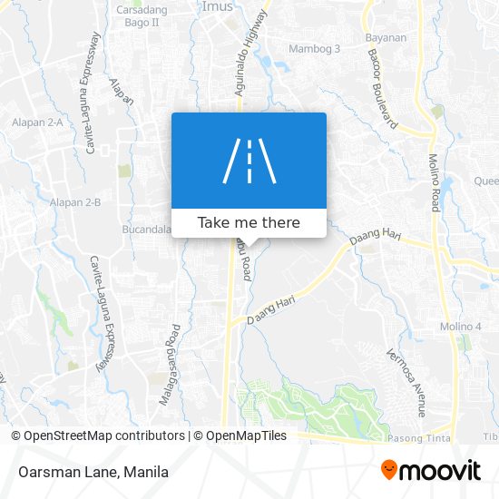 Oarsman Lane map