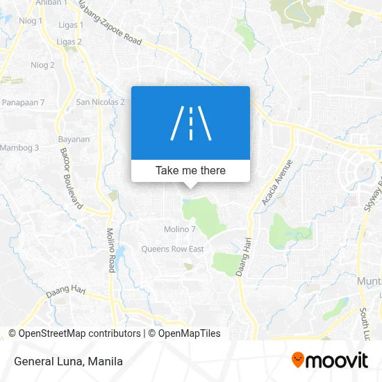 General Luna map