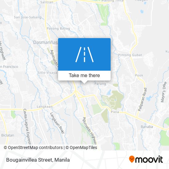 Bougainvillea Street map