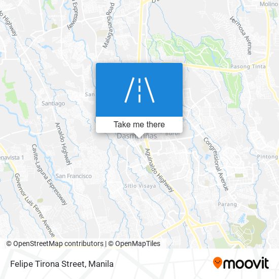 Felipe Tirona Street map