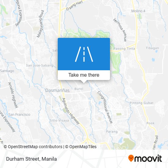 Durham Street map