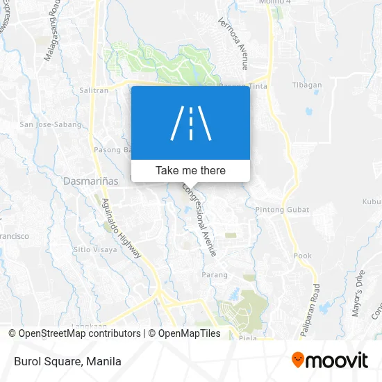 Burol Square map