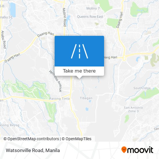 Watsonville Road map