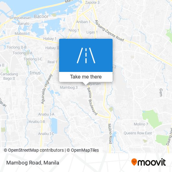 Mambog Road map